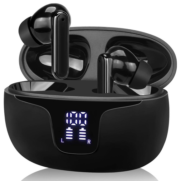 Virans VTrans AI Language Translation Earbuds 150 Languages Bluetooth 5.4 Black - Picture 4 of 7